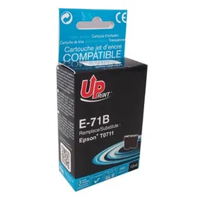 UPrint kompatibilis tinta, C13T07114011, fekete, 12 ml, E-71B, Epson D78, DX4000, DX4050
